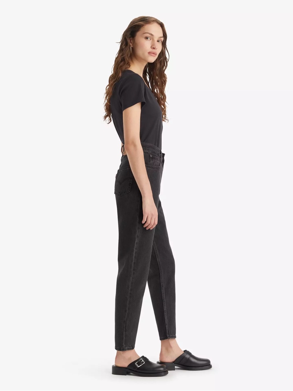 LEVIS NWT 80s MOM JEAN 31 x 30 BLACK - Picture 4 of 8